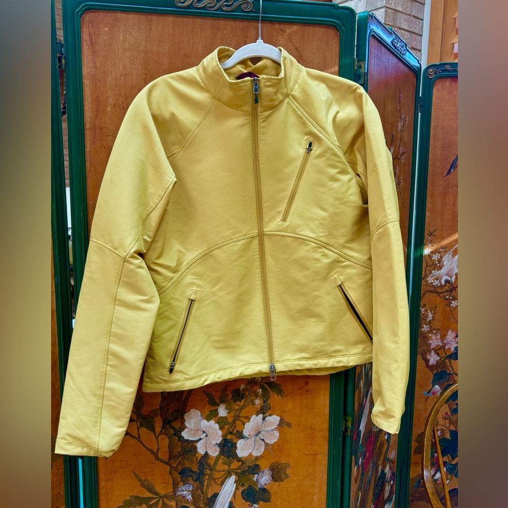 ibex Yellow Full-Zip climawool cirrus jacket women’s size large